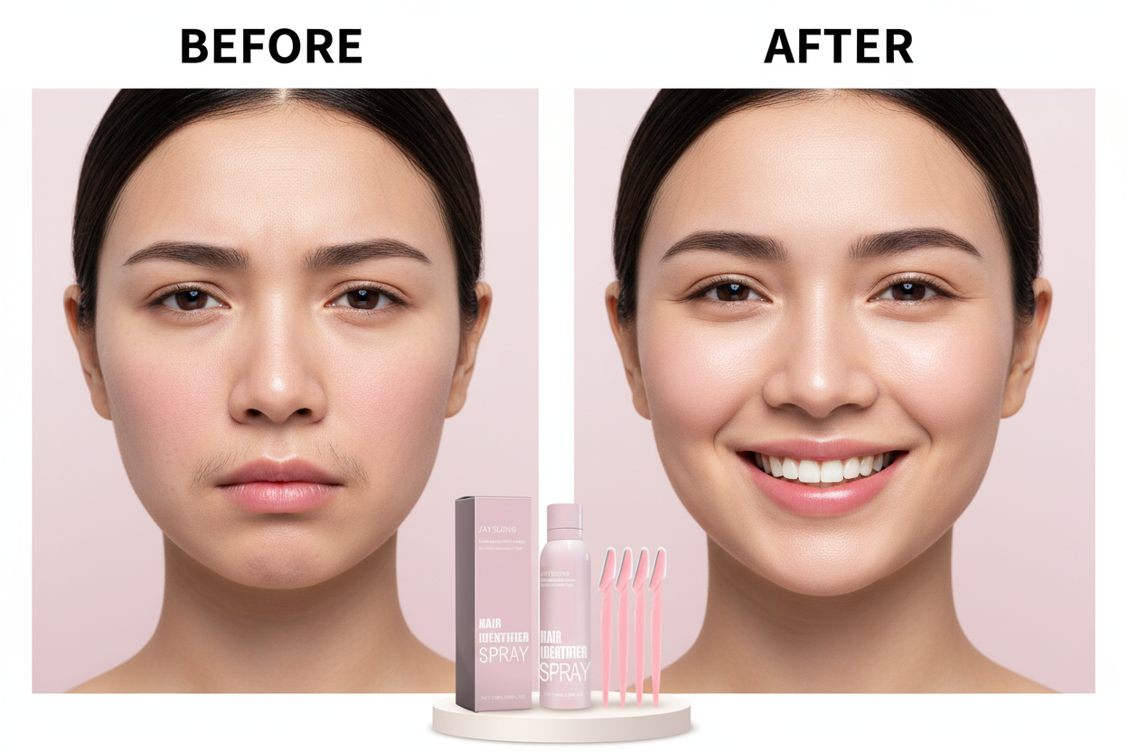 Before & After Hair Removal Comparison
