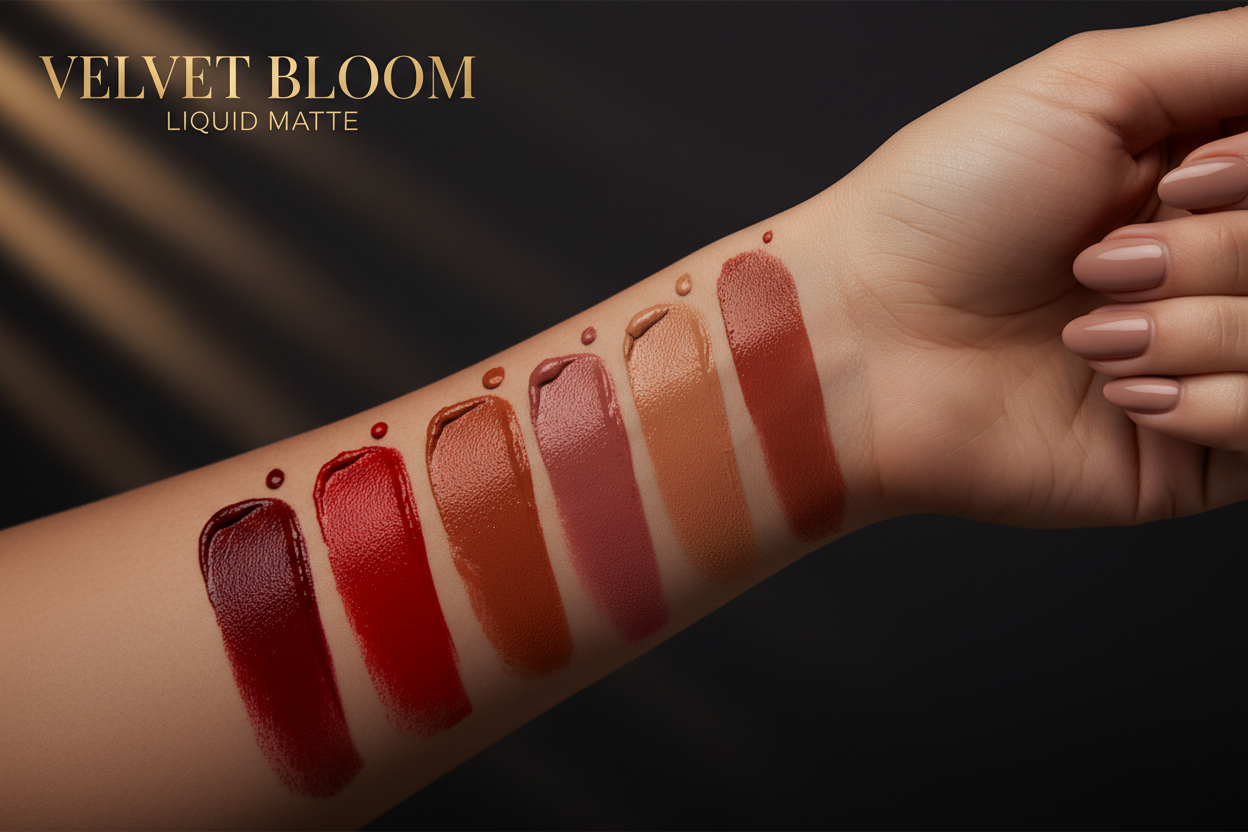 CmaaDU Lipstick Swatches