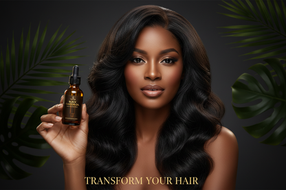 Black Castor Oil Growth Essential Oil | Hair, Brow & Lash Serum