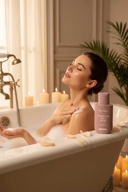 OceAura Hydrating Body Wash - Bath Lifestyle